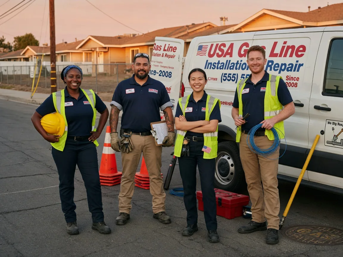 Gas Line Installation company in Meldrim, GA